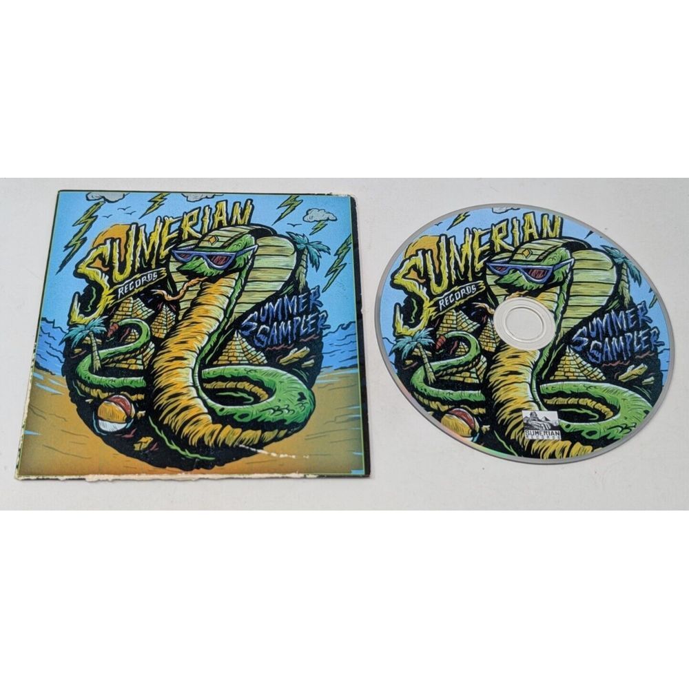 Sumerian Records Summer Sampler 2012 Music CD Alexandria Dead Letter Burial